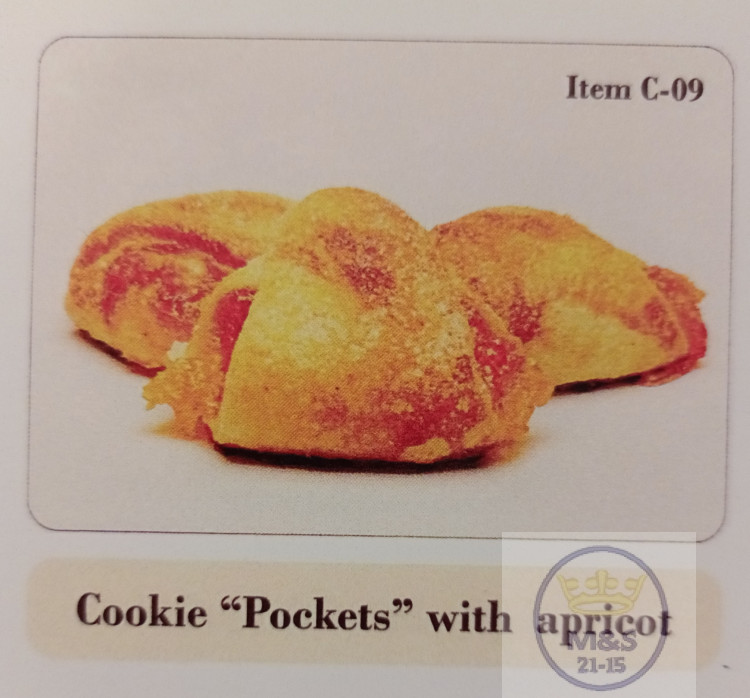 POCKETS WITH APRICOT COOKIE